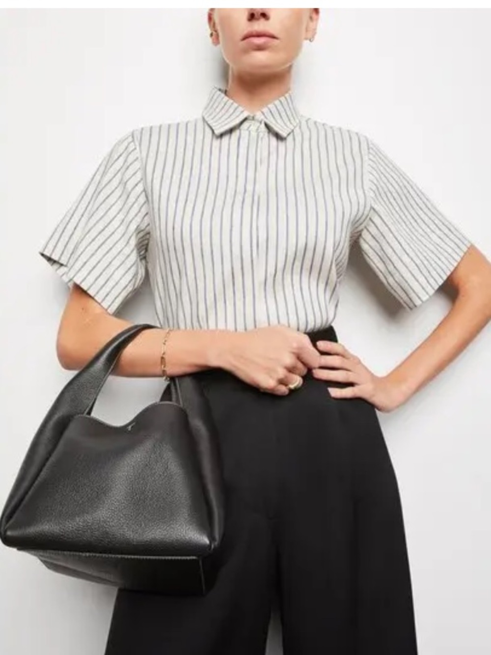 Goop. Vargas Italian linen blend shirt